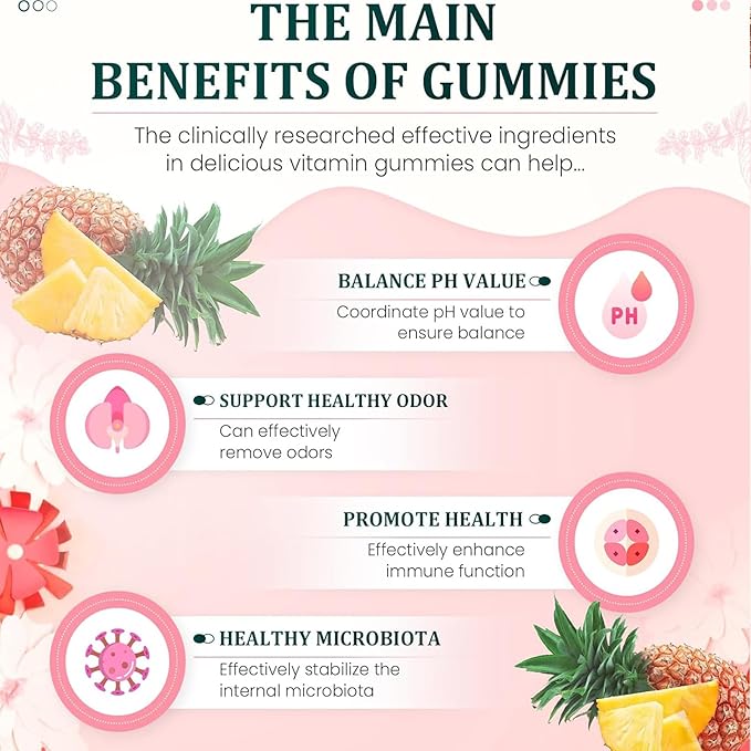 VITAL NATURAL™| Gominolas para el Equilibrio Íntimo y pH